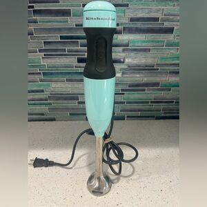 Kitchen Aid 2 Speed Hand Blender in Aqua Sky